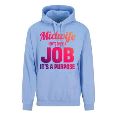 Midwife Healthcare Worker Labour Birth Job Purpose Gift Unisex Surf Hoodie