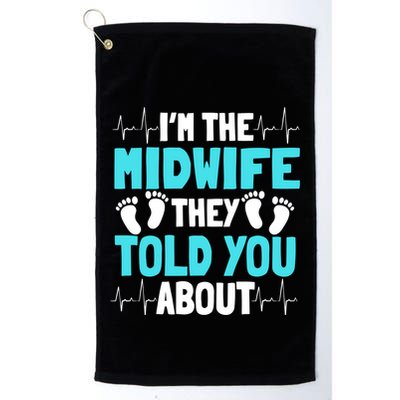 Midwife Healthcare Worker Obstetrician Labour Birth Gift Golf Towel
