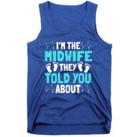 Midwife Healthcare Worker Obstetrician Labour Birth Gift Tank Top