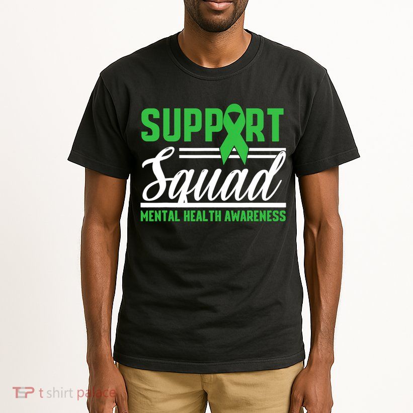 Mental Health Warrior Support Squad Mental Health Awareness Tall T-Shirt