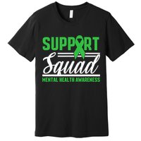 Mental Health Warrior Support Squad Mental Health Awareness Premium T-Shirt