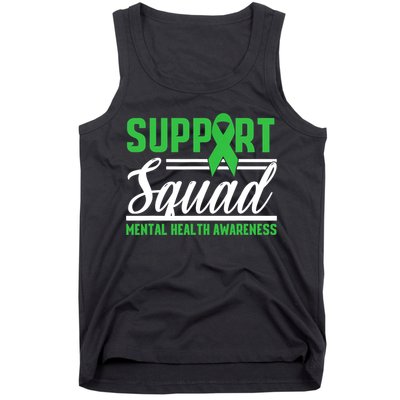Mental Health Warrior Support Squad Mental Health Awareness Tank Top
