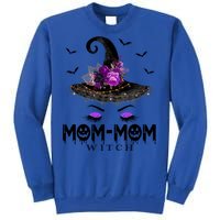 MomMom Hat Witch Halloween Costume Gift Sweatshirt