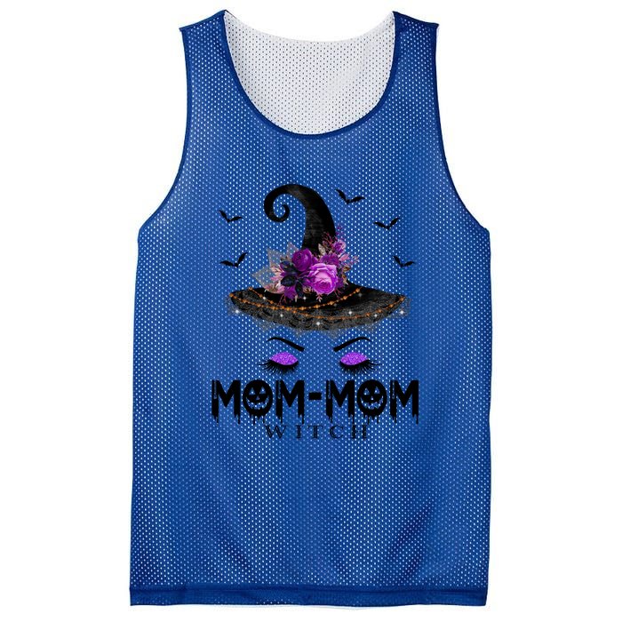 MomMom Hat Witch Halloween Costume Gift Mesh Reversible Basketball Jersey Tank