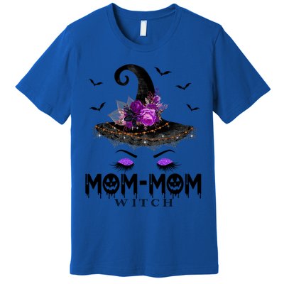 MomMom Hat Witch Halloween Costume Gift Premium T-Shirt