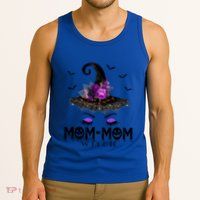 MomMom Hat Witch Halloween Costume Gift Tank Top