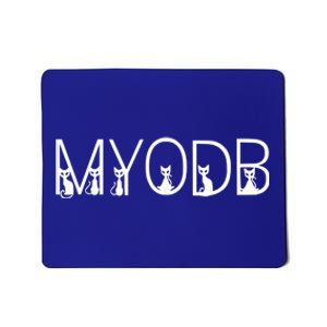 Myodb Harris Walz 2024 Mind Your Own Damn Business Cat Lady Funny Gift Mousepad