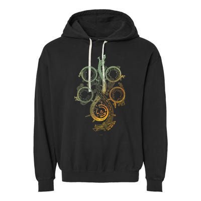 Monster Hunter Wilds Symbol Garment-Dyed Fleece Hoodie