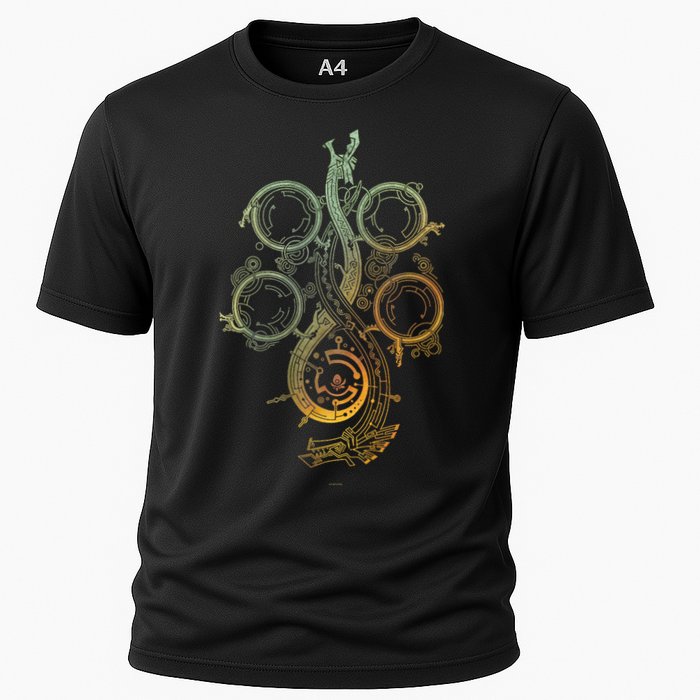 Monster Hunter Wilds Symbol Cooling Performance Crew T-Shirt