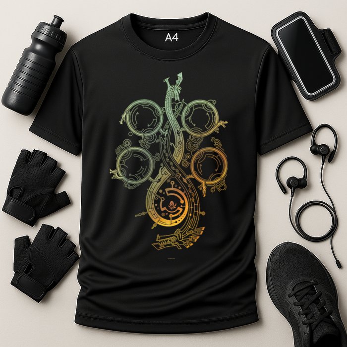 Monster Hunter Wilds Symbol Cooling Performance Crew T-Shirt