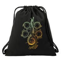 Monster Hunter Wilds Symbol Drawstring Bag