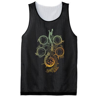 Monster Hunter Wilds Symbol Mesh Reversible Basketball Jersey Tank