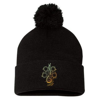 Monster Hunter Wilds Symbol Pom Pom 12in Knit Beanie