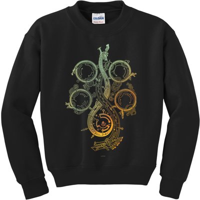 Monster Hunter Wilds Symbol Kids Sweatshirt