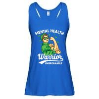 Mental Health Warrior Unbreakable Survivors Of Tal Health Gift Ladies Essential Flowy Tank