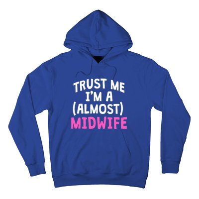 Midwife Healthcare Worker Labour Almost Obstetrician Cute Gift Hoodie