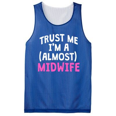 Midwife Healthcare Worker Labour Almost Obstetrician Cute Gift Mesh Reversible Basketball Jersey Tank