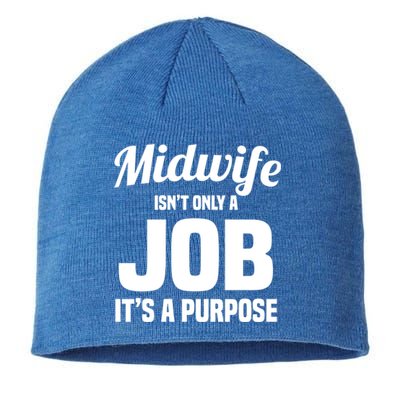 Midwife Healthcare Worker Labour Birth Job Purpose Gift Sustainable Beanie