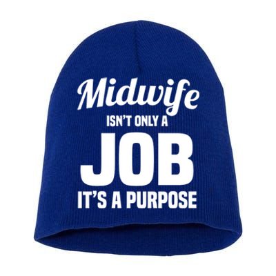 Midwife Healthcare Worker Labour Birth Job Purpose Gift Short Acrylic Beanie