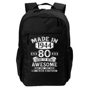 Made In 1944 80 Years Old Gifts 80th Birthday Gift Daily Commute Backpack