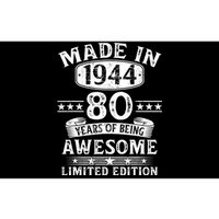 Made In 1944 80 Years Old Gifts 80th Birthday Gift Bumper Sticker