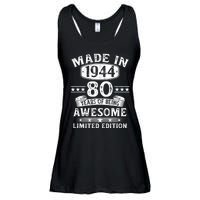 Made In 1944 80 Years Old Gifts 80th Birthday Gift Ladies Essential Flowy Tank