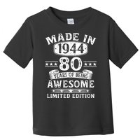 Made In 1944 80 Years Old Gifts 80th Birthday Gift Toddler T-Shirt