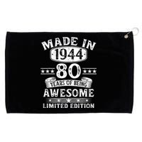 Made In 1944 80 Years Old Gifts 80th Birthday Gift Grommeted Golf Towel