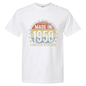 Made In 1958 65 Years Old 65th Birthday Gifts For Love Garment-Dyed Heavyweight T-Shirt