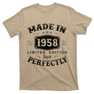 Made In 1958 65 Years Old 65th Birthday Gifts For T-Shirt