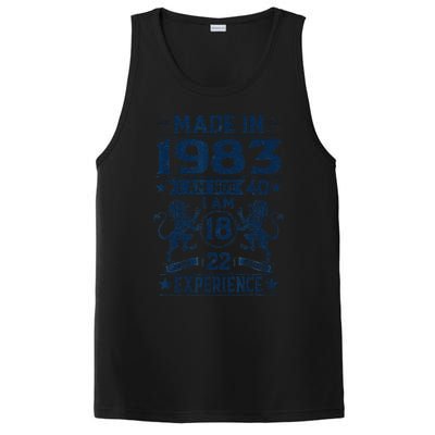 Made In 1983 Im Not 40 Im 18 With 22 Years Old Birthday PosiCharge Competitor Tank