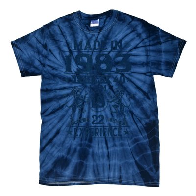 Made In 1983 Im Not 40 Im 18 With 22 Years Old Birthday Tie-Dye T-Shirt