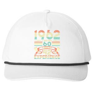 Made In 1962 I Am Not 60 I'm 18 With 42 Year Of Experience Snapback Five-Panel Rope Hat