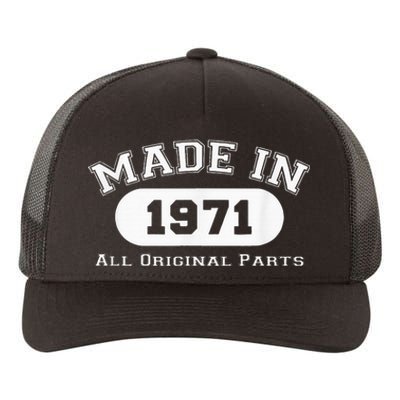 Made In 1971 All Original Parts Funny 51st Birthday Gift Yupoong Adult 5-Panel Trucker Hat