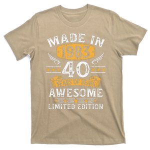 Made In 1983 40 Years Old Gifts 40th Birthday Gift For T-Shirt