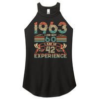 Made In 1963 I Am Not 60 I'm 18 With 42 Year Of Experience Women's Perfect Tri Rocker Tank