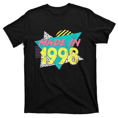 Made In 1998 Retro Vintage 26th Birthday T-Shirt