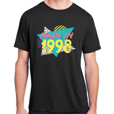 Made In 1998 Retro Vintage 26th Birthday Adult ChromaSoft Performance T-Shirt