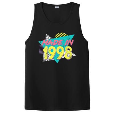 Made In 1998 Retro Vintage 26th Birthday PosiCharge Competitor Tank