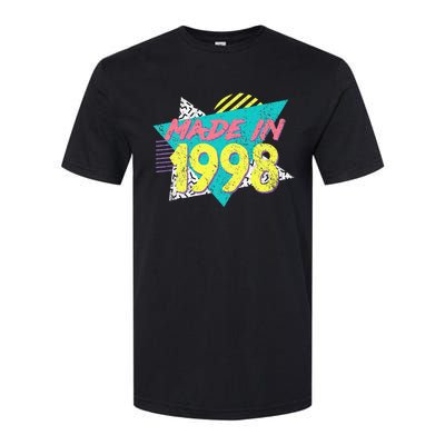 Made In 1998 Retro Vintage 26th Birthday Softstyle CVC T-Shirt