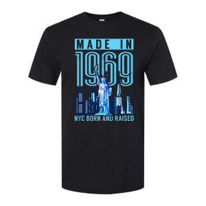 Made In 1969 New York City Born And Raised 50 Birthday Softstyle CVC T-Shirt