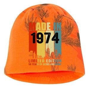 Made In 1974 Limited Edition 50 Years Of Being Awesome Kati - Camo Knit Beanie