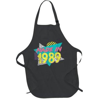 Made In 1989 Retro Vintage 34th Birthday Apron
