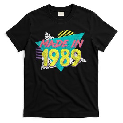 Made In 1989 Retro Vintage 34th Birthday T-Shirt