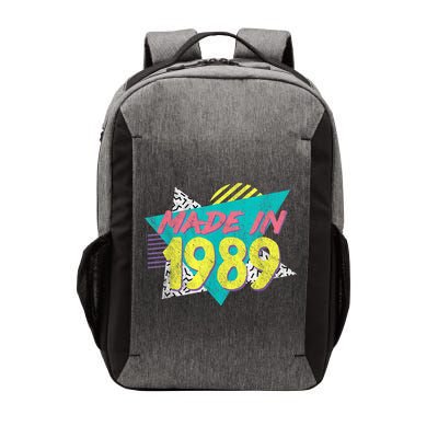 Made In 1989 Retro Vintage 34th Birthday Vector Backpack