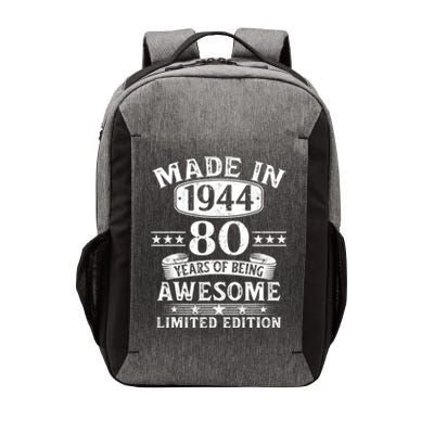 Made In 1944 80 Years Of Being Awesome Limited Edition 80th Birthday Vector Backpack