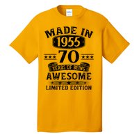 Made In 1955 70 Years Old Gifts 70th Birthday Gift Tall T-Shirt