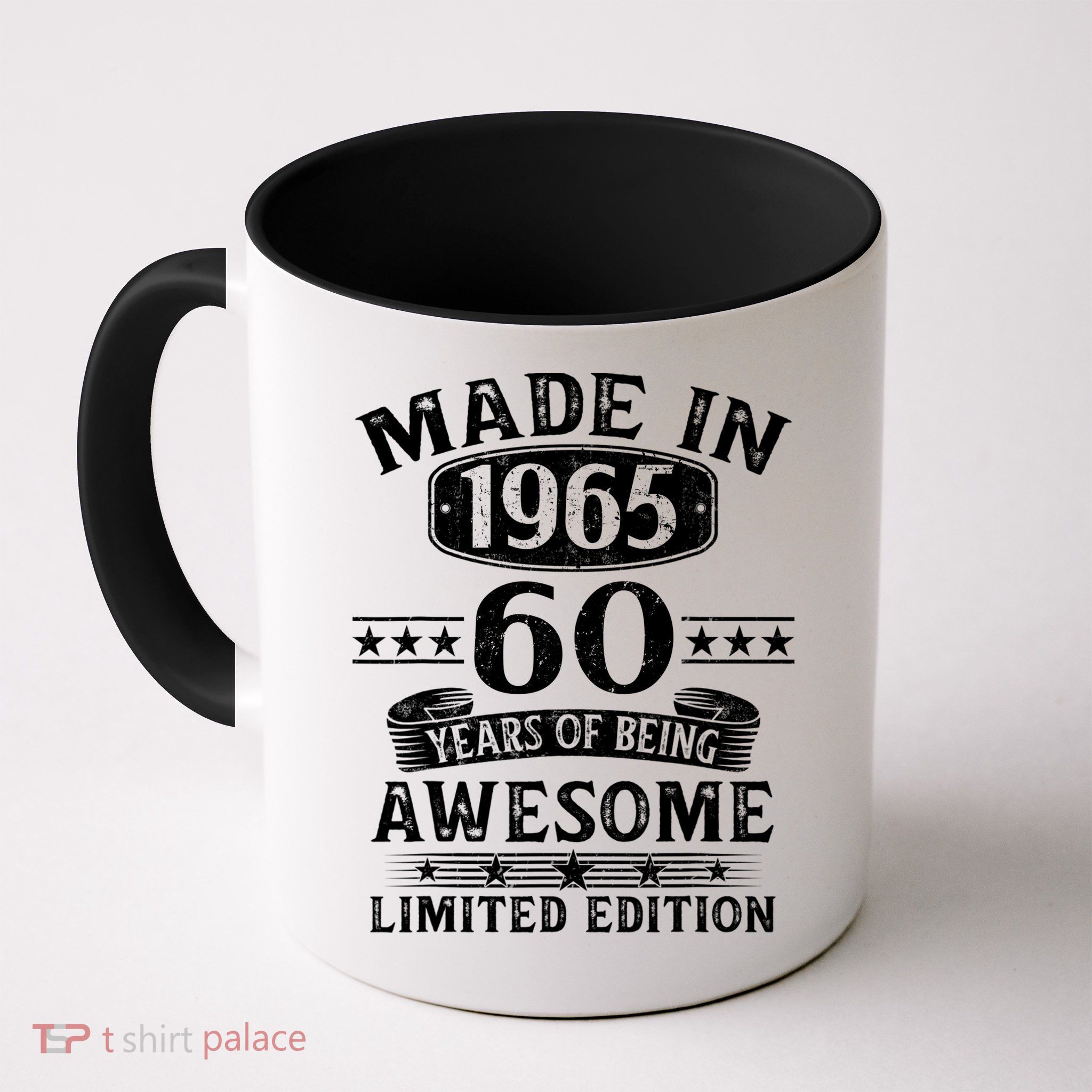 Made In 1965 60 Years Old Gifts 60th Birthday Gift Coffee Mug