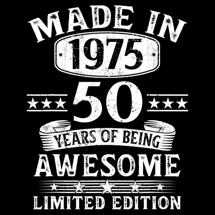 Made In 1975 50 Years Old Gifts 50th Birthday Gift 16 in Basic Backpack