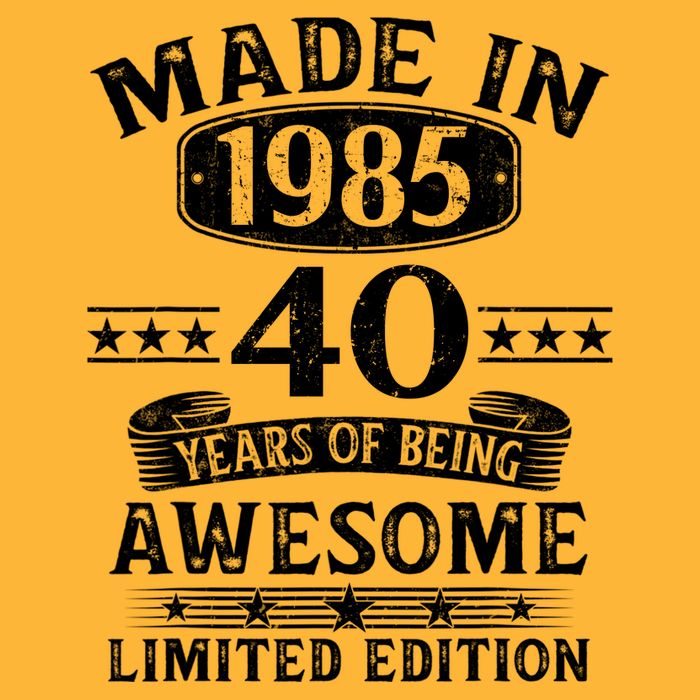 Made In 1985 40 Years Old Gifts 40th Birthday Gift Polo